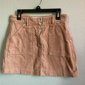 Cute mini jean skirt